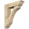 Ekena Millwork Legacy Traditional Rough Sawn Bracket w/ Offset Brace, Douglas Fir, 8"W x 32"D x 36"H BKT0806X32X36LEC01RDF - alternate 1
